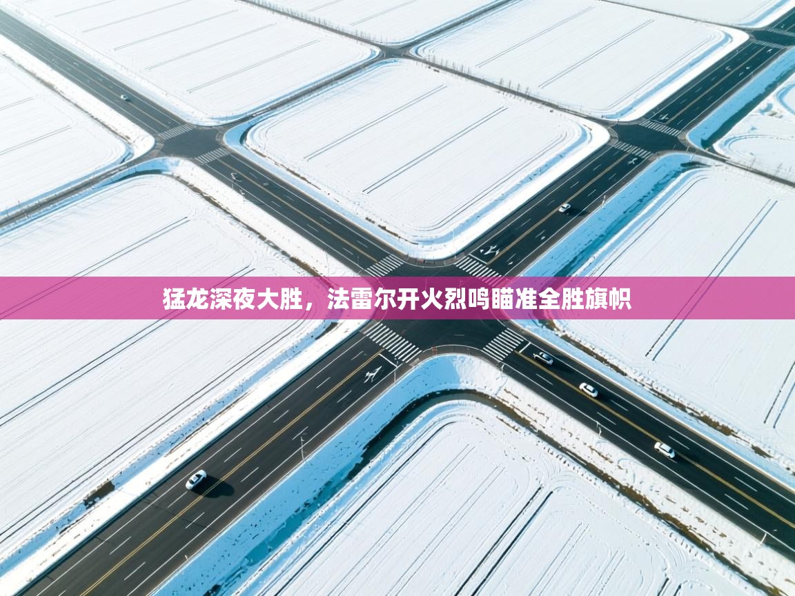 猛龙深夜大胜，法雷尔开火烈鸣瞄准全胜旗帜