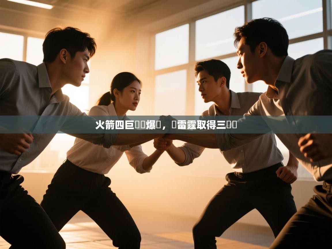 火箭四巨頭齊爆發，勝雷霆取得三連勝  第1张