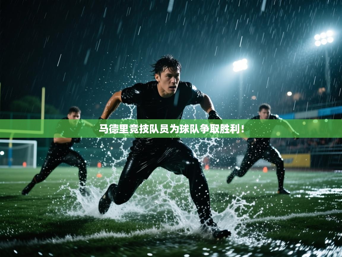 马德里竞技队员为球队争取胜利！  第2张